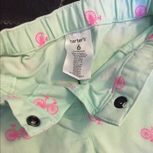 Carter’s Adorable Baby Jeans with Pink Bikes